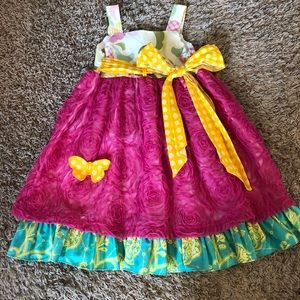 Girls Peaches N Cream Dress